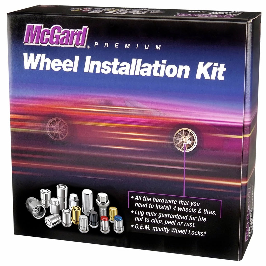 14x1.5 Black Wheel Locks D908