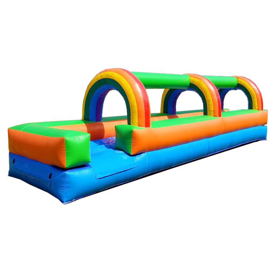 Rainbow Inflatable Slip and Slide with Blower E38288