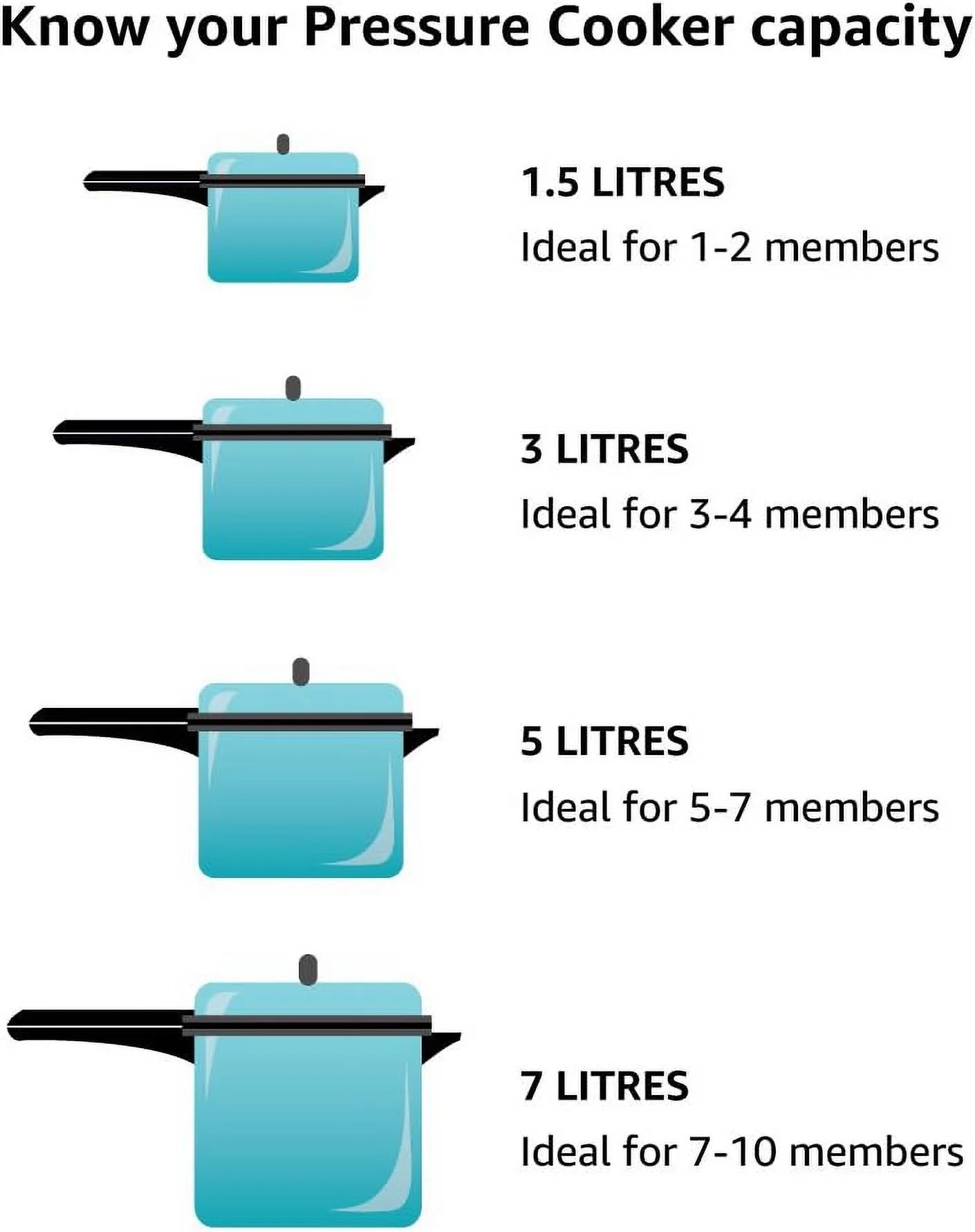 3 L Pressure Cooker J1384