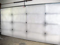 White Reflective Foam Core 2 Car Garage Door Insulation Kit 18FT x 8FT R Value 8.0 A529340
