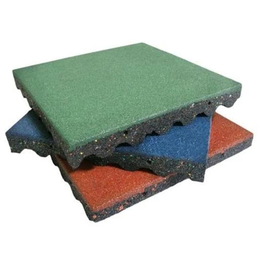 Terra Cota 10 Pack 20 x 20 x 2.5 in. Interlocking Playground Tiles L489409