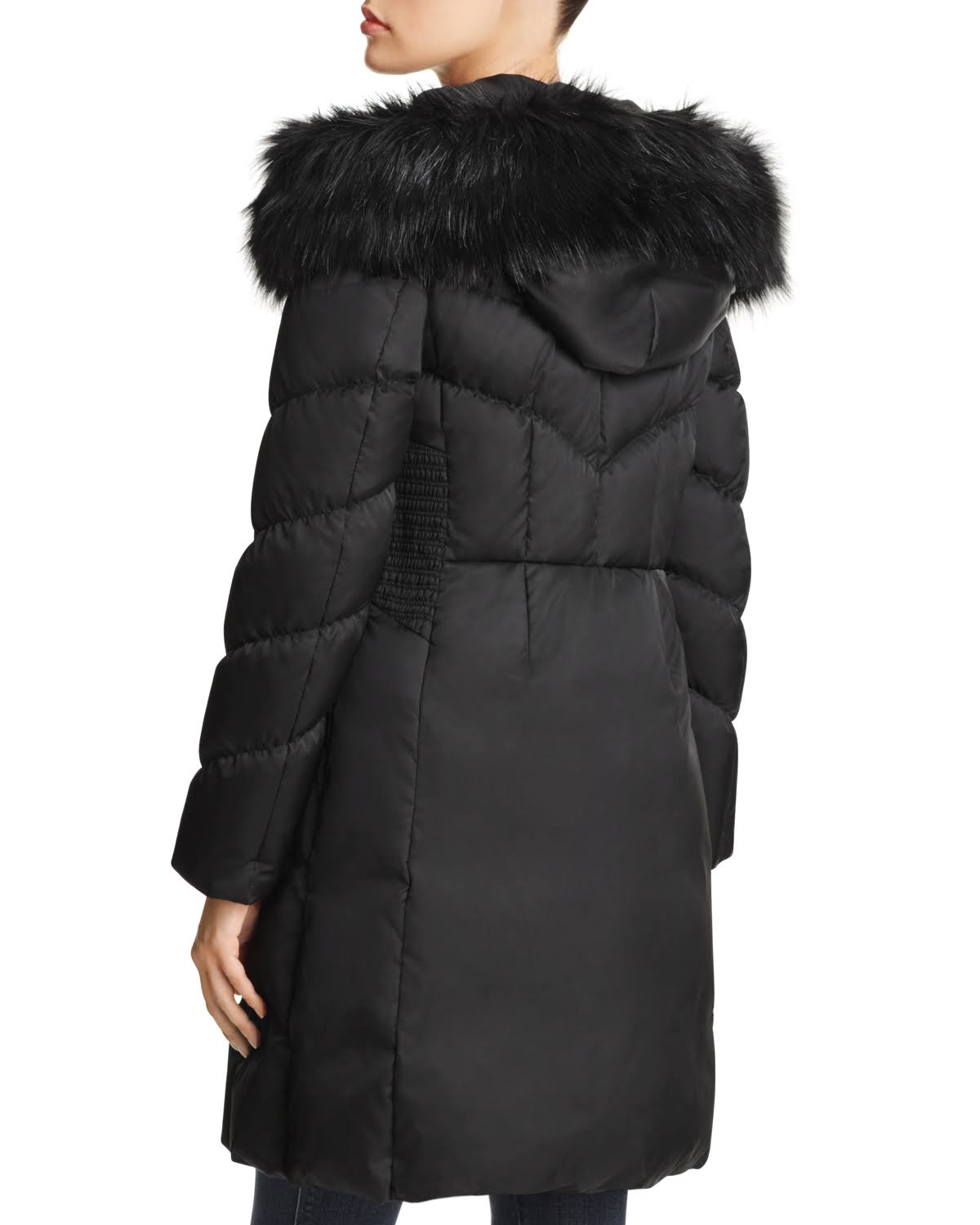 Smocked Coat U27151