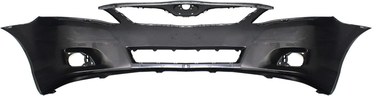 Front Bumper Cover Primed Plastic With Fog Light Holes C4374