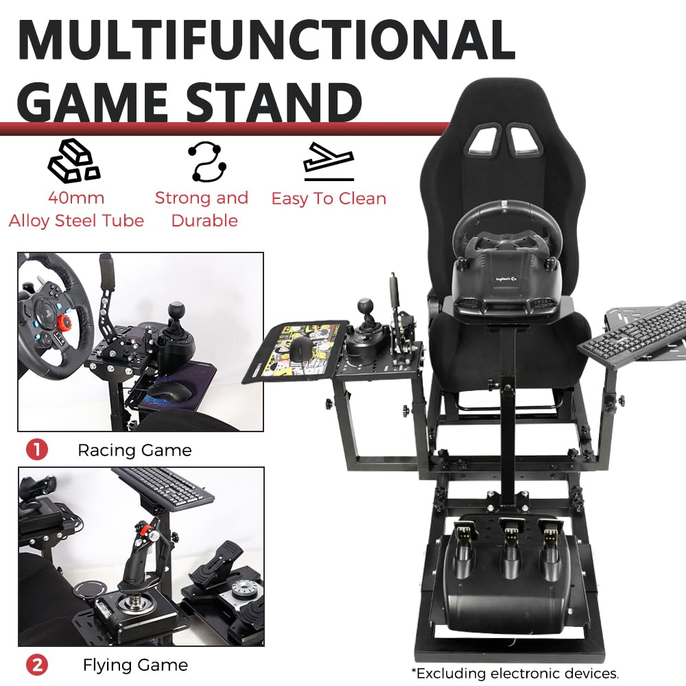 Racing Flight Sim Cockpit with Seat A51131