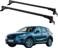 47"/51" Adjustable Aluminum Roof Rack Crossbars, 150LBS Capacity, 1 Pair, Black F736