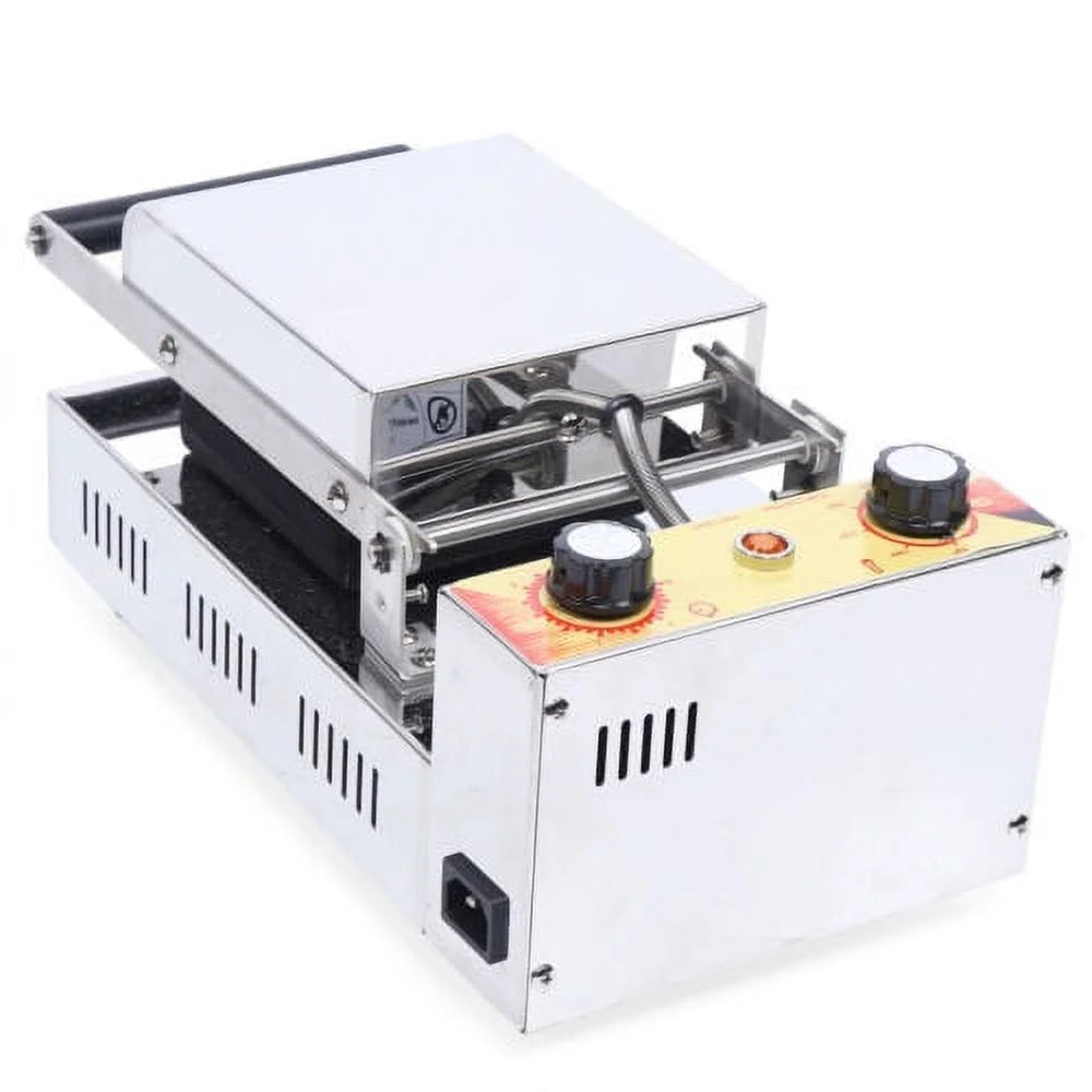 1000W Electric Burger Waffle Maker Panini Press T5181