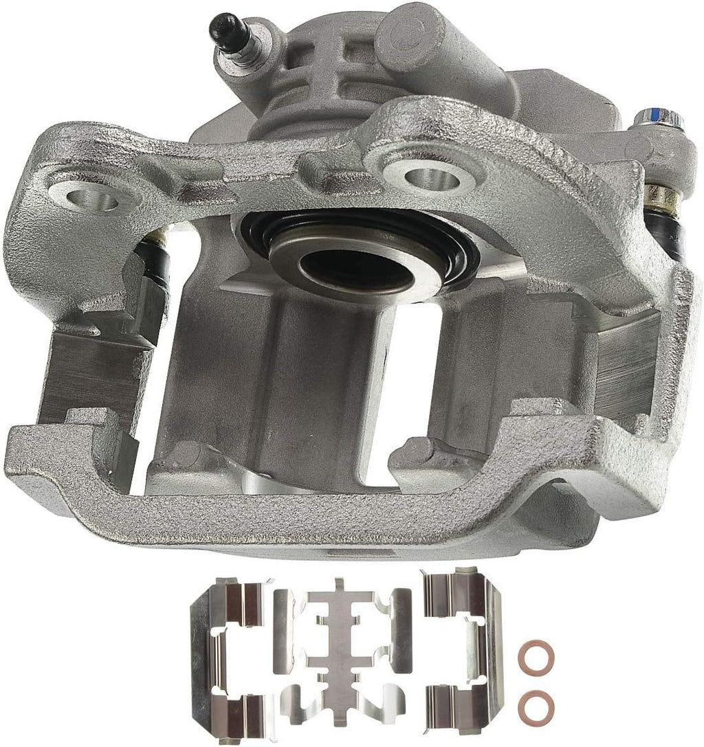 Disc Brake Caliper Assembly with Bracket 2-PC Set J7810