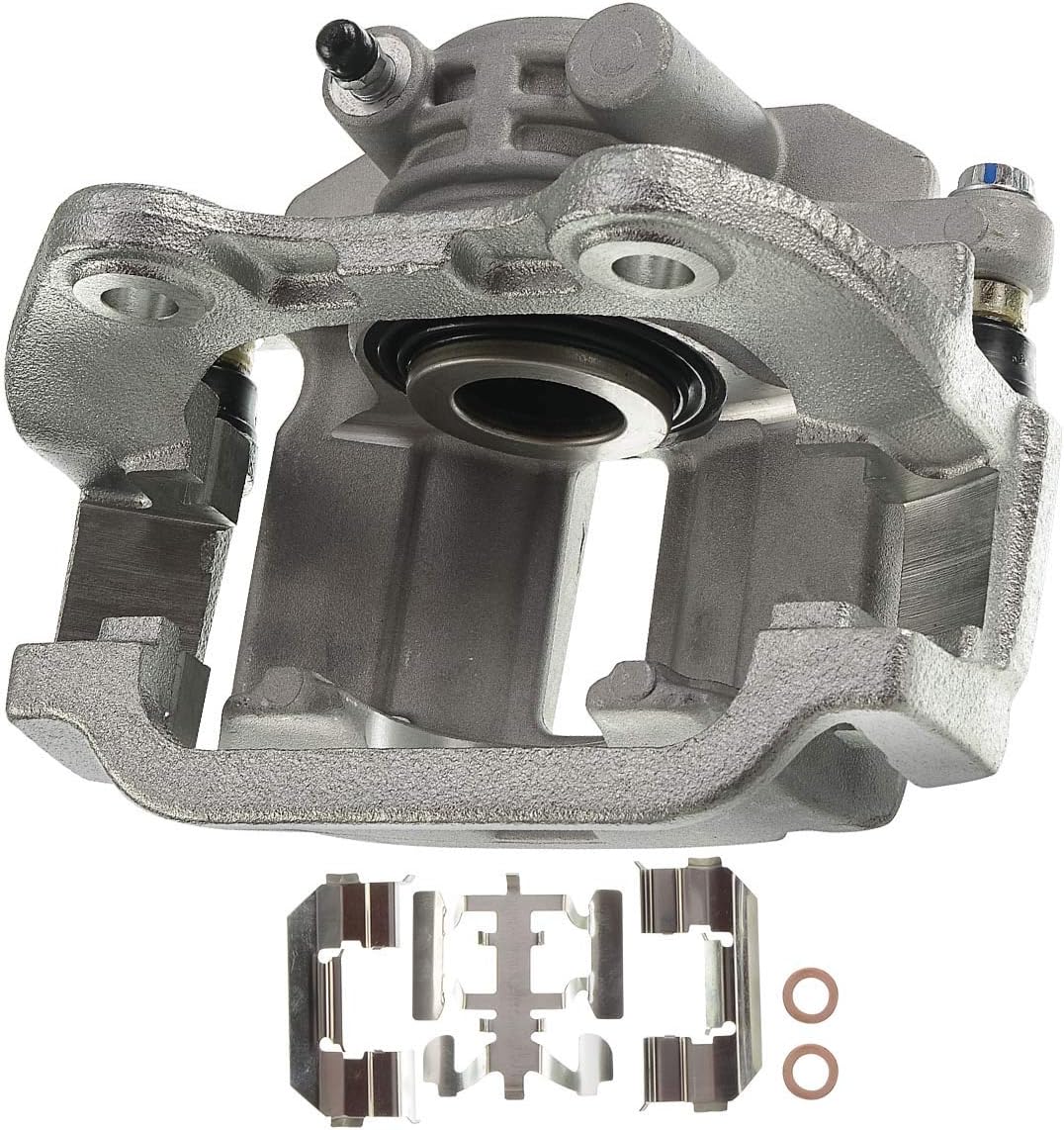 Disc Brake Caliper Assembly with Bracket 2-PC Set J7810