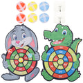 2 Sets Dart Board Game with Sticky Balls R99257