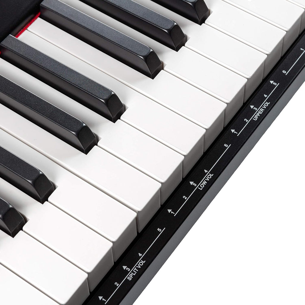 88-Key Semi-Weighted Digital Piano, Black V681