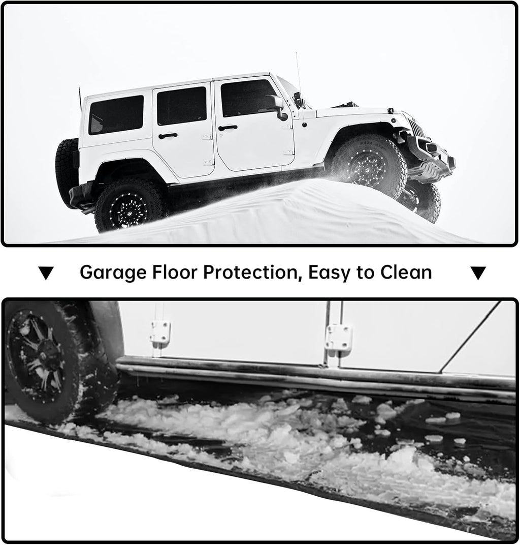 Garage Floor Mat 8'6"x20' Water Barrier Snow Melting Mat X16676
