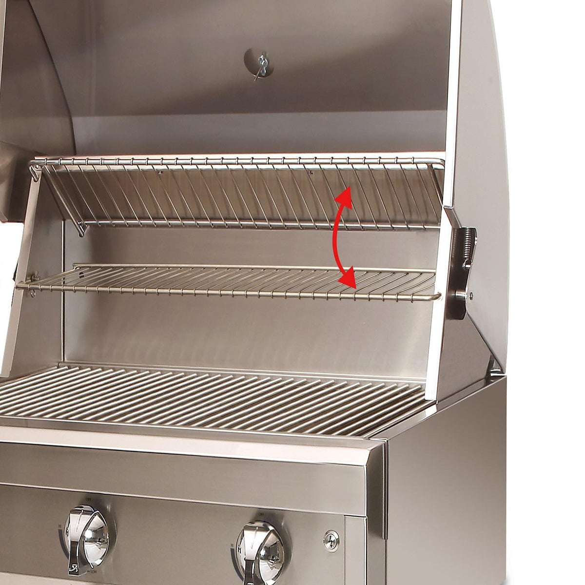 26-Inch 2-Burner Built-In Propane Gas Grill L18466