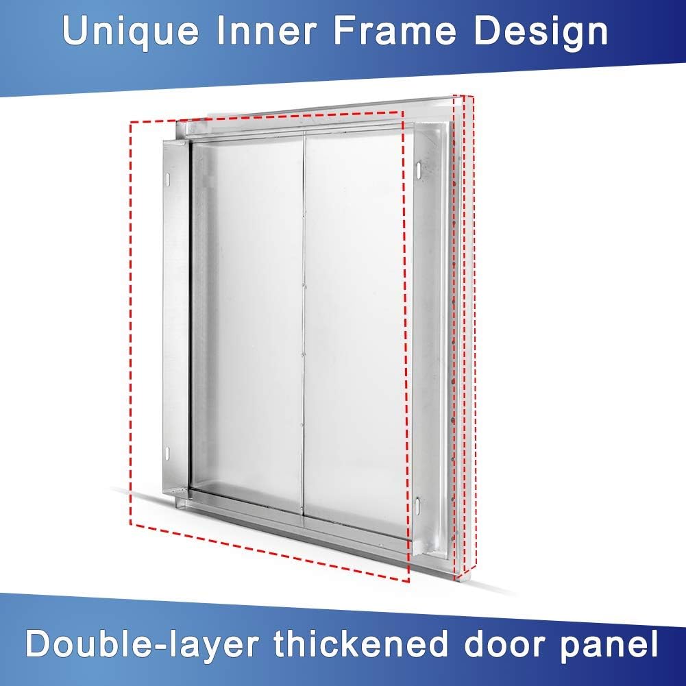 Outdoor Kitchen Single Access Door Stainless Steel O197