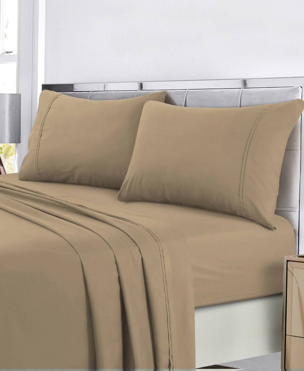 Dark Brown Super Soft Solid Sheet Set S345