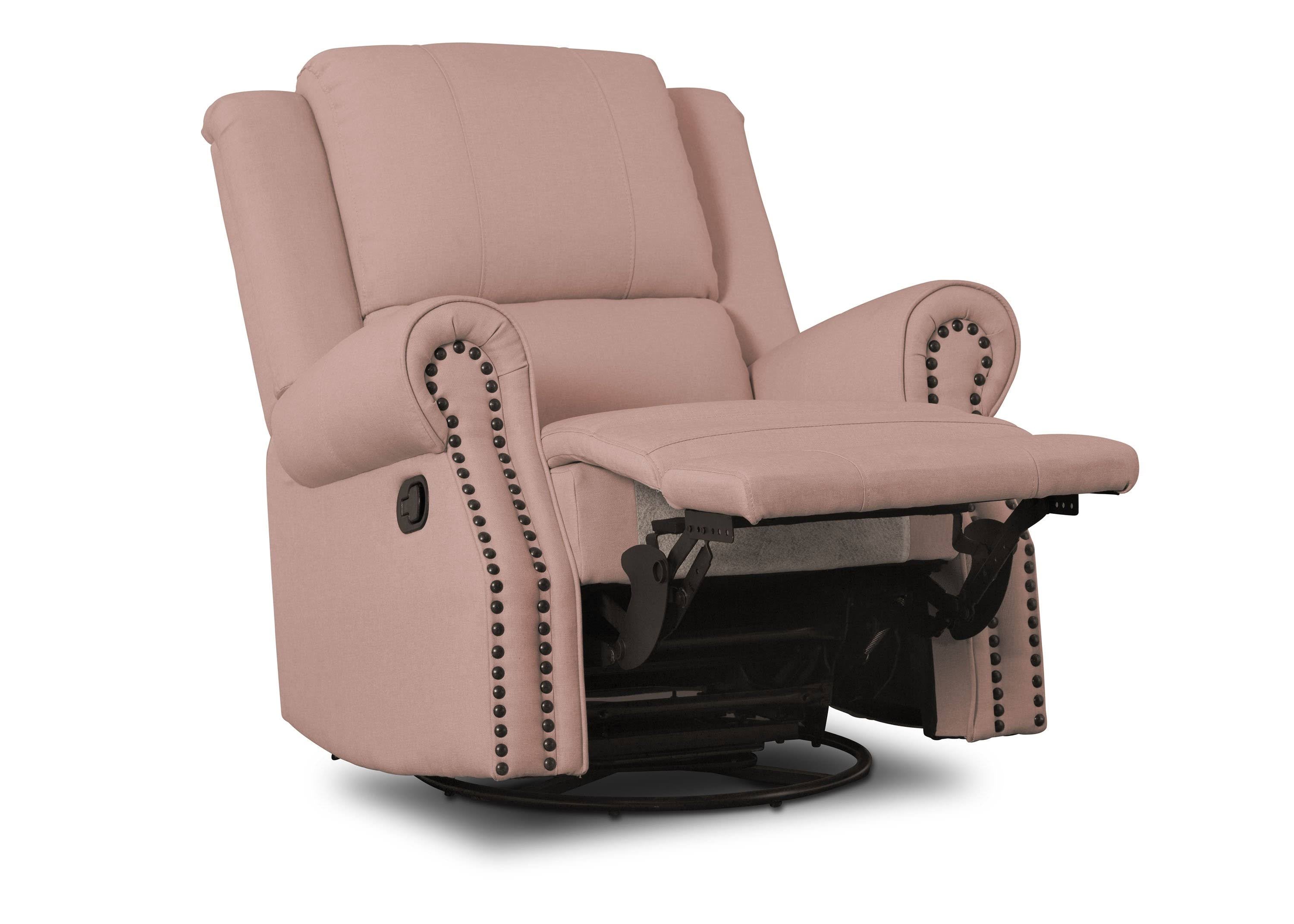 Charcoal Nursery Recliner Glider Swivel Chair P971102