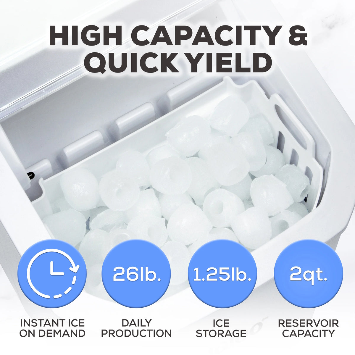 26-Pound Automatic Self-Cleaning Ice Maker O8881