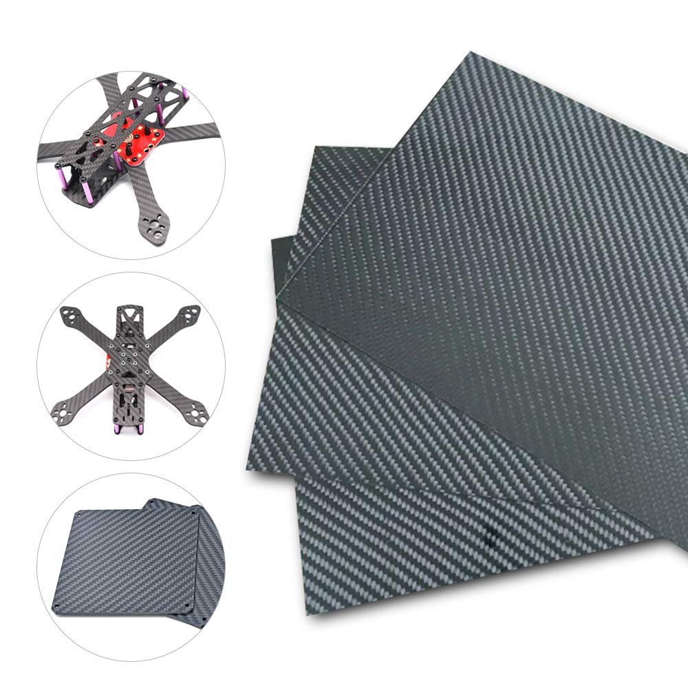 Carbon Fiber Sheets 3K Twill Matte Plate D4778