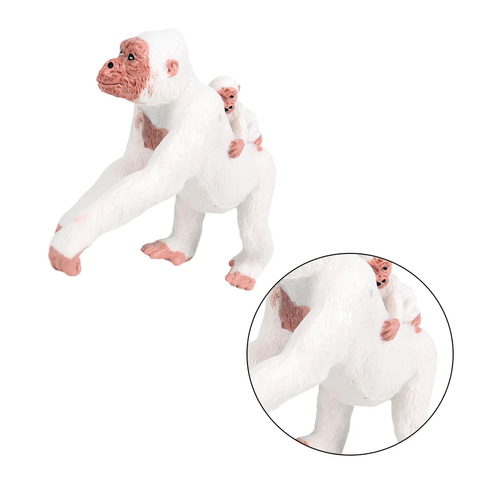 Fake Monkey Toy Educational Model Plaything Ornaments Z763454