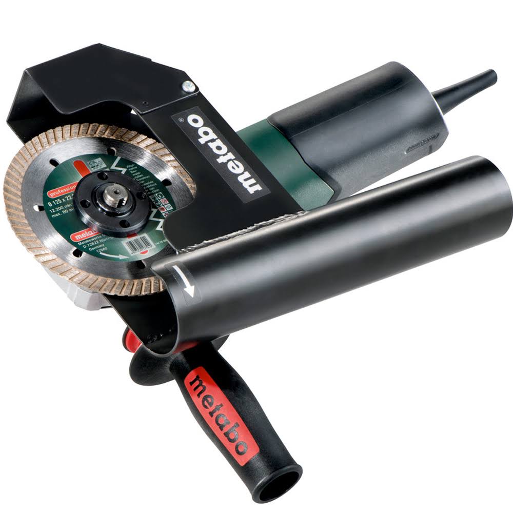 Tuckpointing Grinder with Lock-On and Tuckpoint Shroud H93610