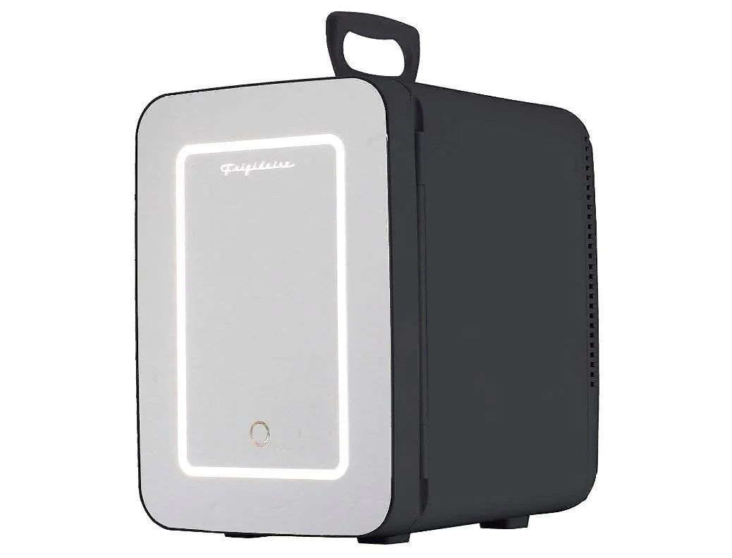 Mini Portable Lighted Mirror Fridge Cooler, 7L Capacity C208037