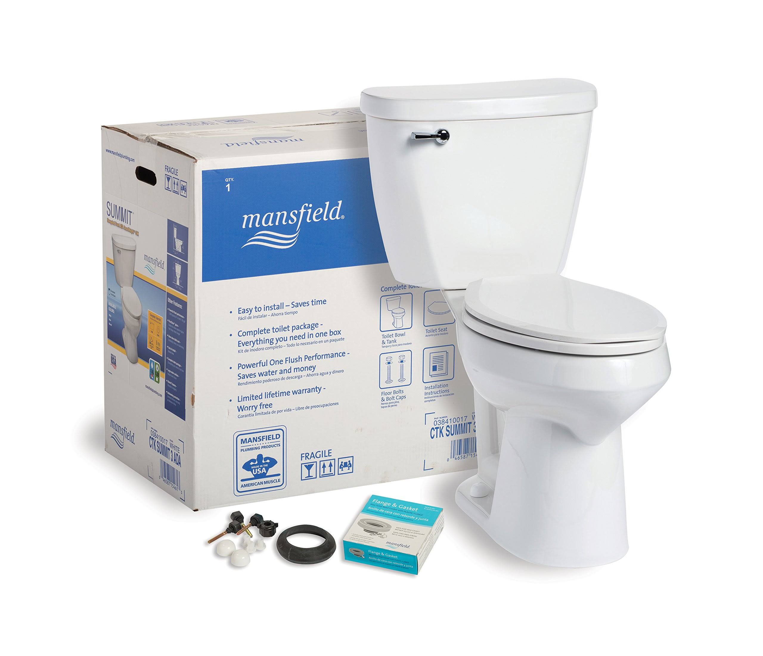 White SmartHeight Complete Toilet I754