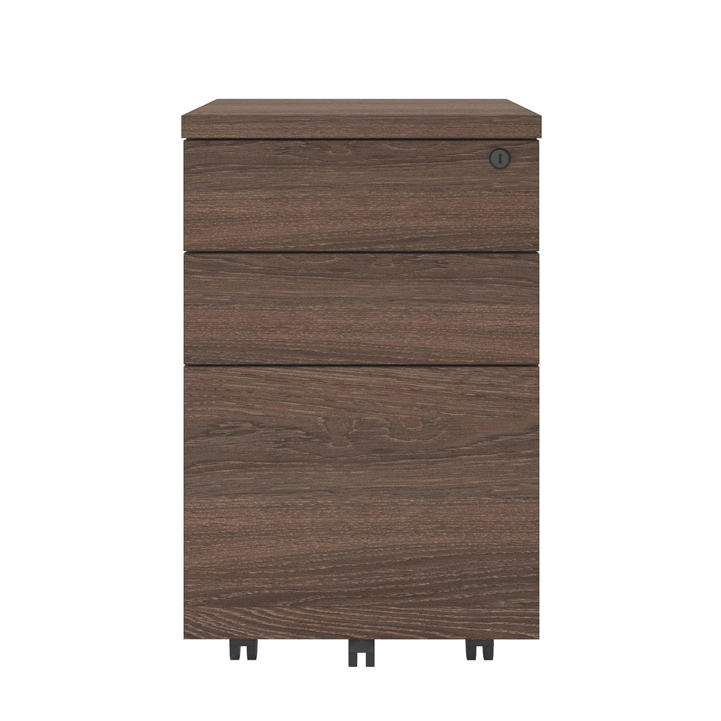 Medium Brown File Cabinet X160