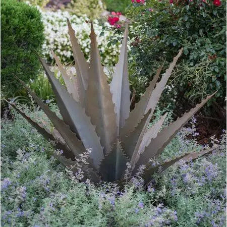 Sawtooth Agave Garden Art X95105